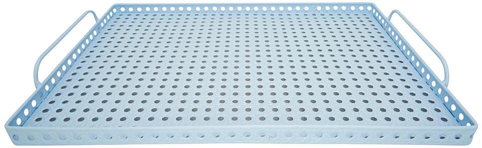 Поднос pale blue rectangular 35х50 см Greengate IROTRARL2902