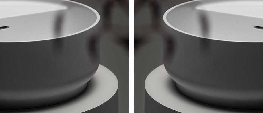 Круглая столешница из Cristalplant® biobased Zucchetti Beam ARCH-00028682 - Вид №9