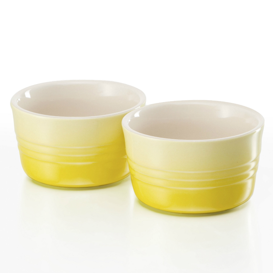 Набор рамекинов Le Creuset, каменная керамика, 2 шт., желтый 91002800370000 - Вид №3