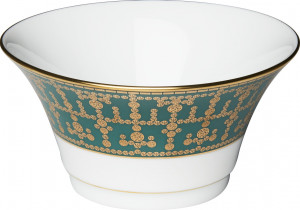 10638198 Haviland Салатник индивидуальный Haviland "Тиара, павлиний глаз" 14см (золотой декор) Фарфор