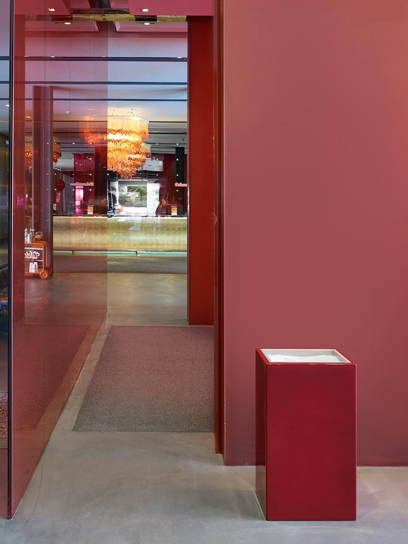 SLIDE Напольная пепельница из полиэтилена для общественных мест sun-id-1501715 - Вид №1