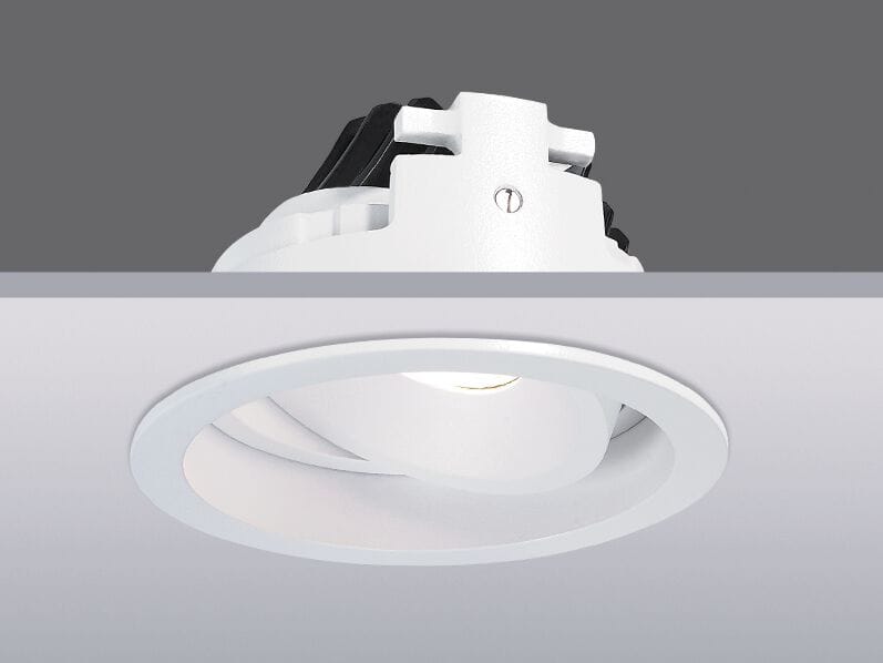 Регулируемый потолочный светильник из алюминиевого литья под давлением WayPoint HALF ARCH-00037702