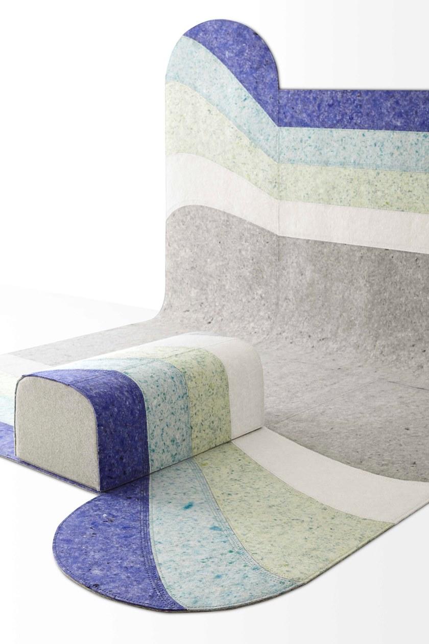 GAN Прямоугольный пуф с обивкой Nuances sun-id-1363639 - Вид №8