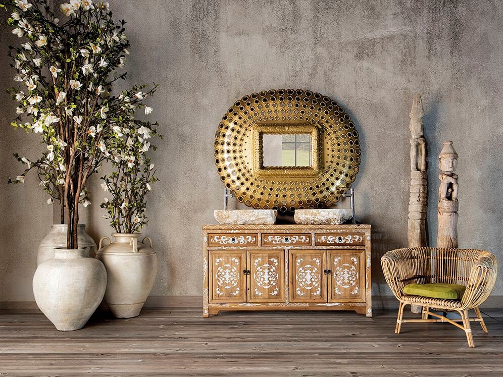 Умывальник с одной столешницей из оникса Vical Home FIONA ARCH-00046610 - Вид №4