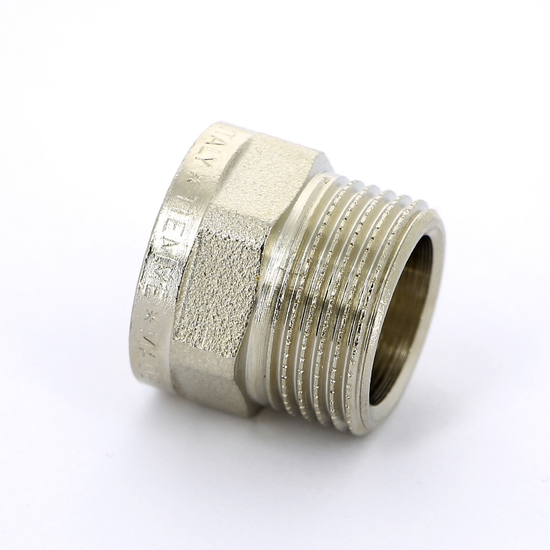 Переходник НВ никелированный TIEMME 3/4"x1/2" 1500364 - Вид №1