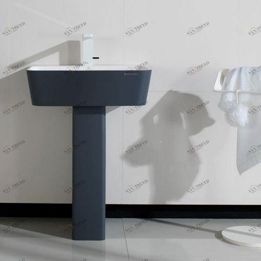 S502200027 Подвесная раковина настенная овальная SYSTEMPOOL  белая 