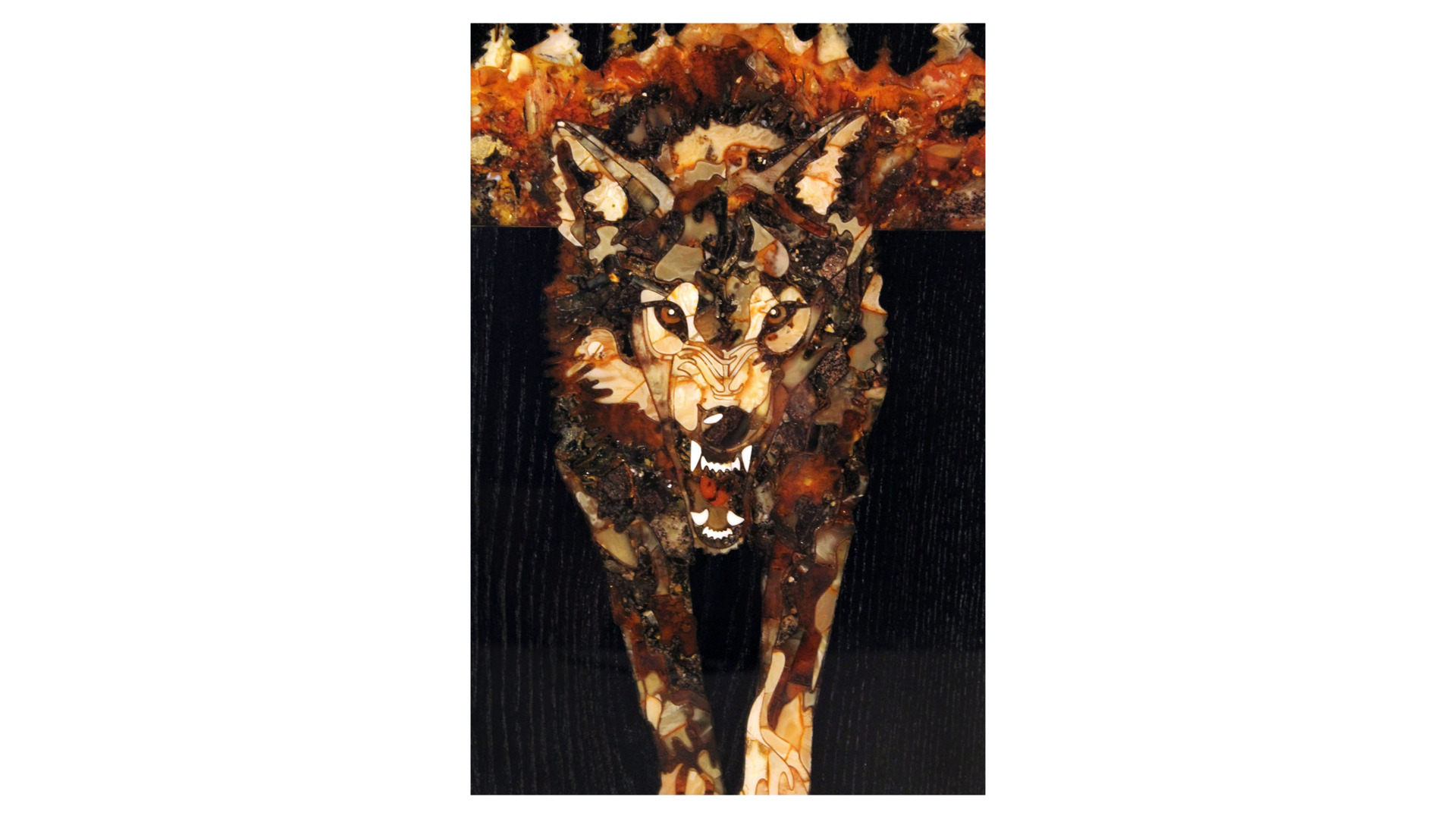 10674559 Amber&Wood Игра настольная нарды Amber&Wood Волк 60х30см, ясень Дерево  - Вид №1
