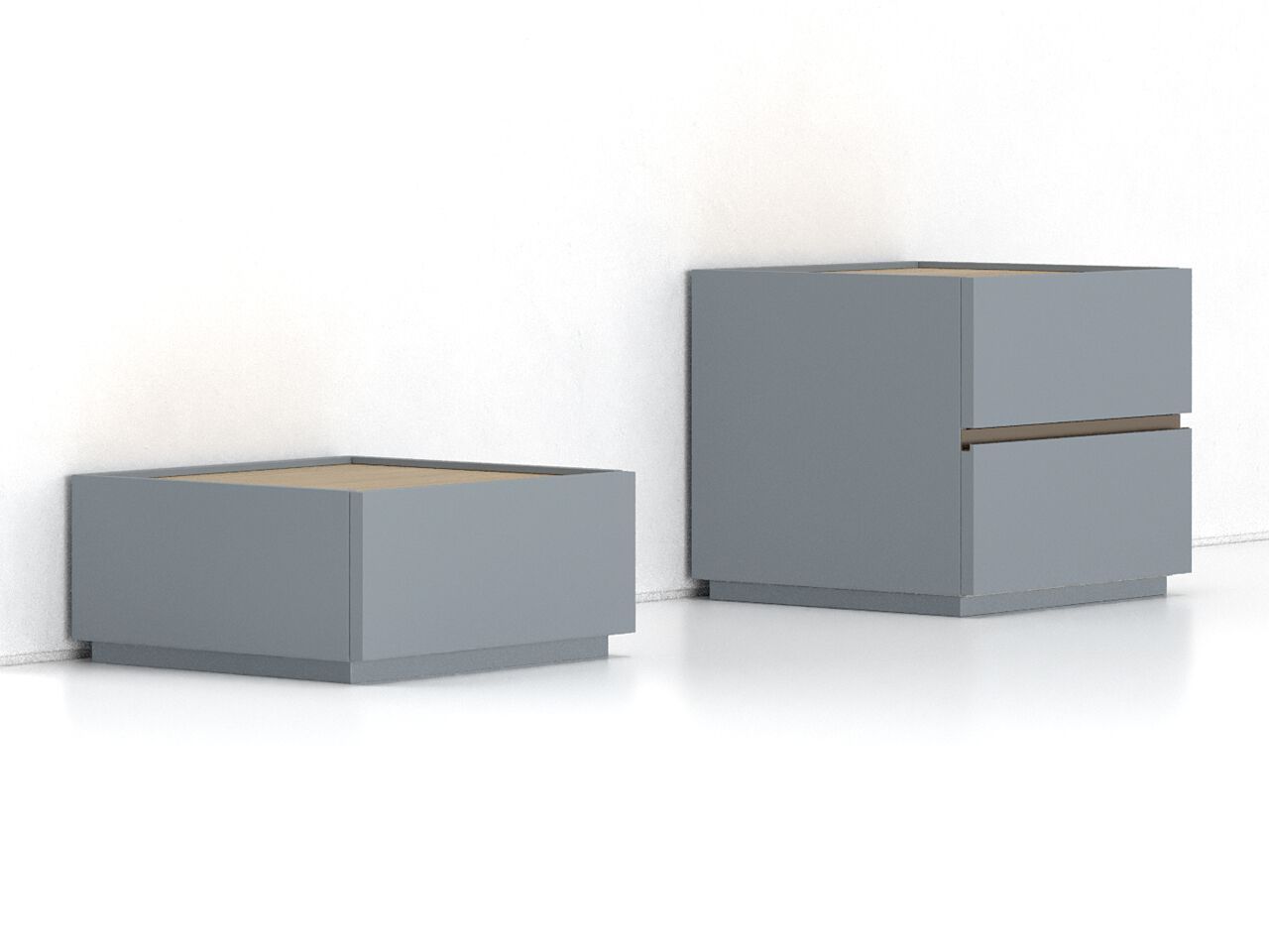 Деревянная тумбочка с ящиками Santalucia Mobili нефрит ARCH-00006311