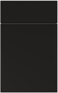 Фасады для кухни Модерн Фрезеровка «Сканди» Черный грифельный №300