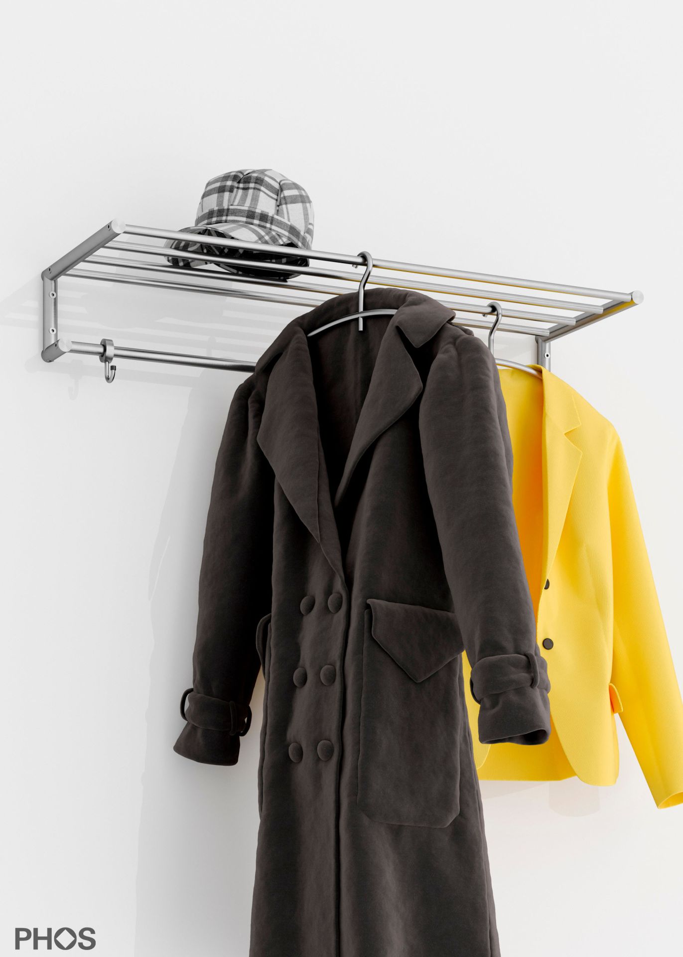 G18-800 Навесной шкаф g18 с 5 платяными штангами - ширина 80 см PHOS 