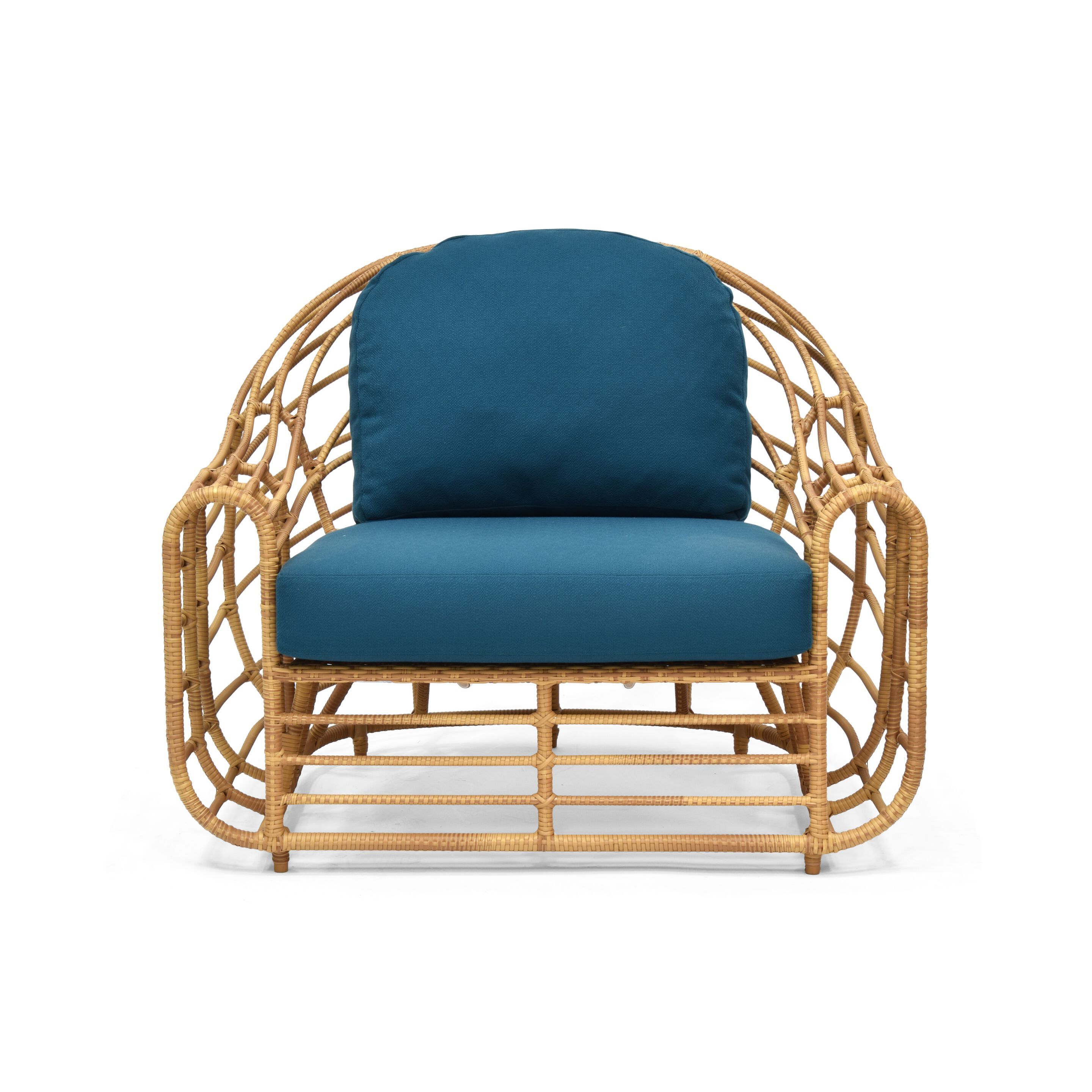 Садовое кресло из смолы с подлокотниками Walters Mitzi ARCH-00147729 - Вид №1