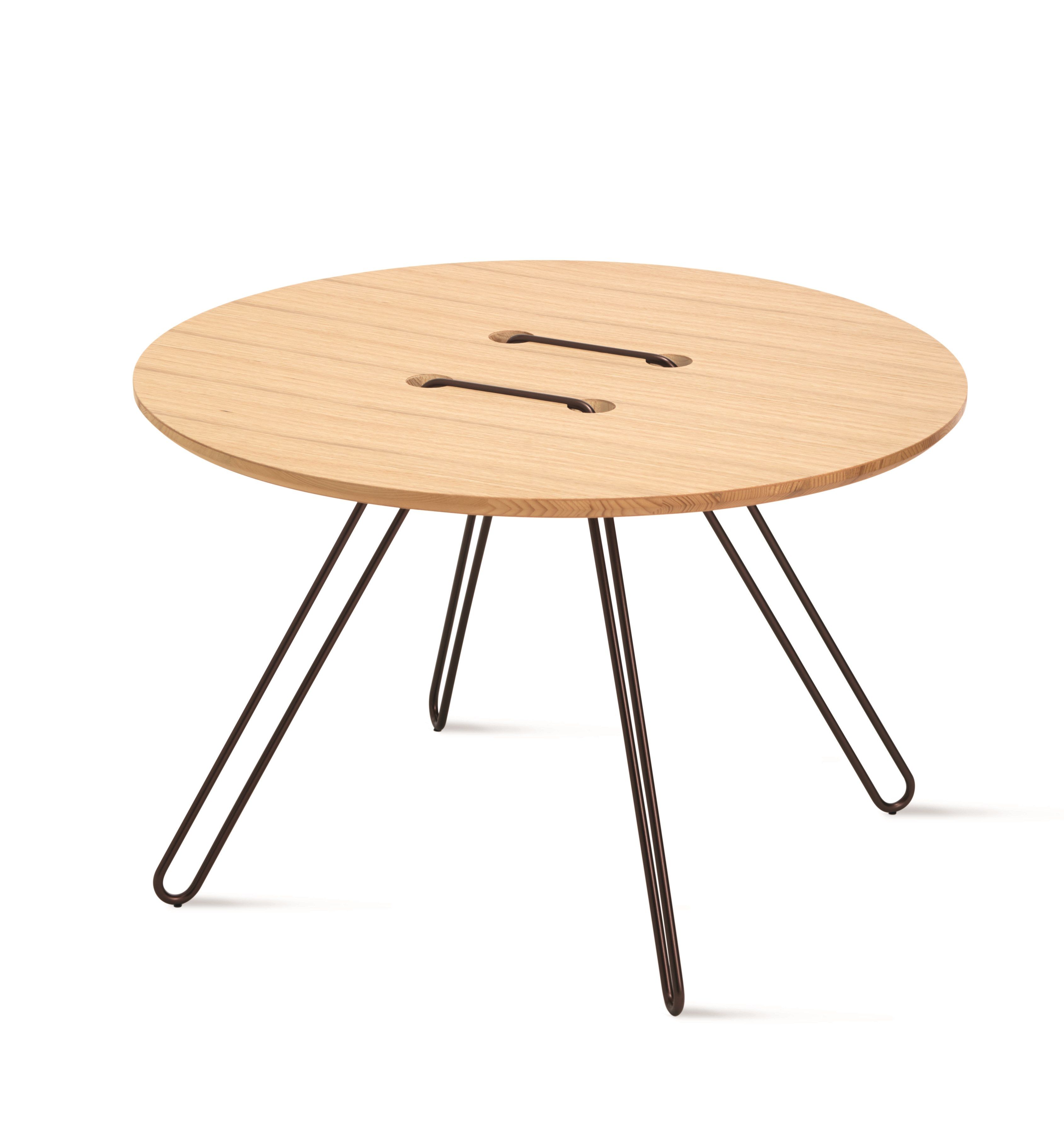 Низкий круглый стол из дуба Casamania & Horm Twine T ARCH-00133166 - Вид №2