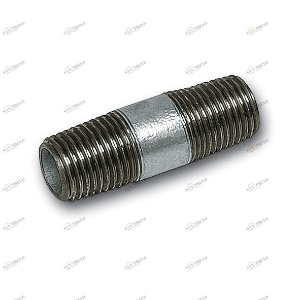 1233460V SANHA 23 ниппель удлиненный, ковк.чугун, оцинкованный 3/4x60 мм 