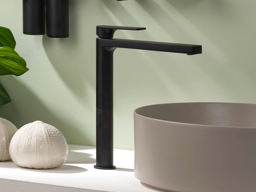 Высокий смеситель для раковины с одним отверстием Ritmonio горошек ARCH-00138245