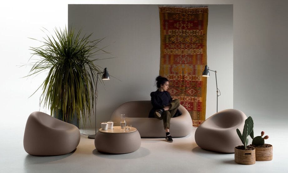 2-местный полиэтиленовый садовый диван In Stock Plust ARCH-00015096 - Вид №1