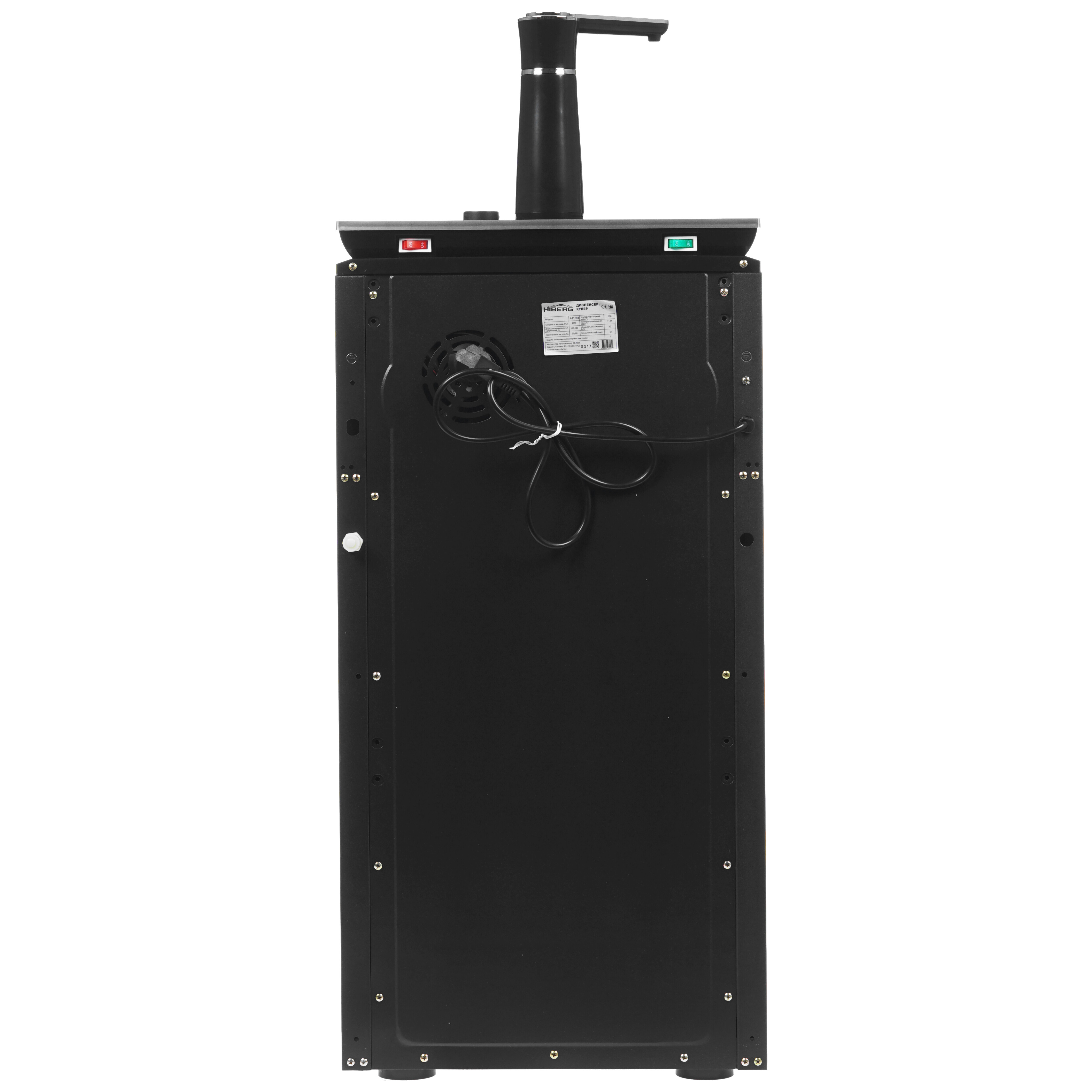8127639 Диспенсер HIBERG F-91FGB черный STDN-0054763 - Вид №4