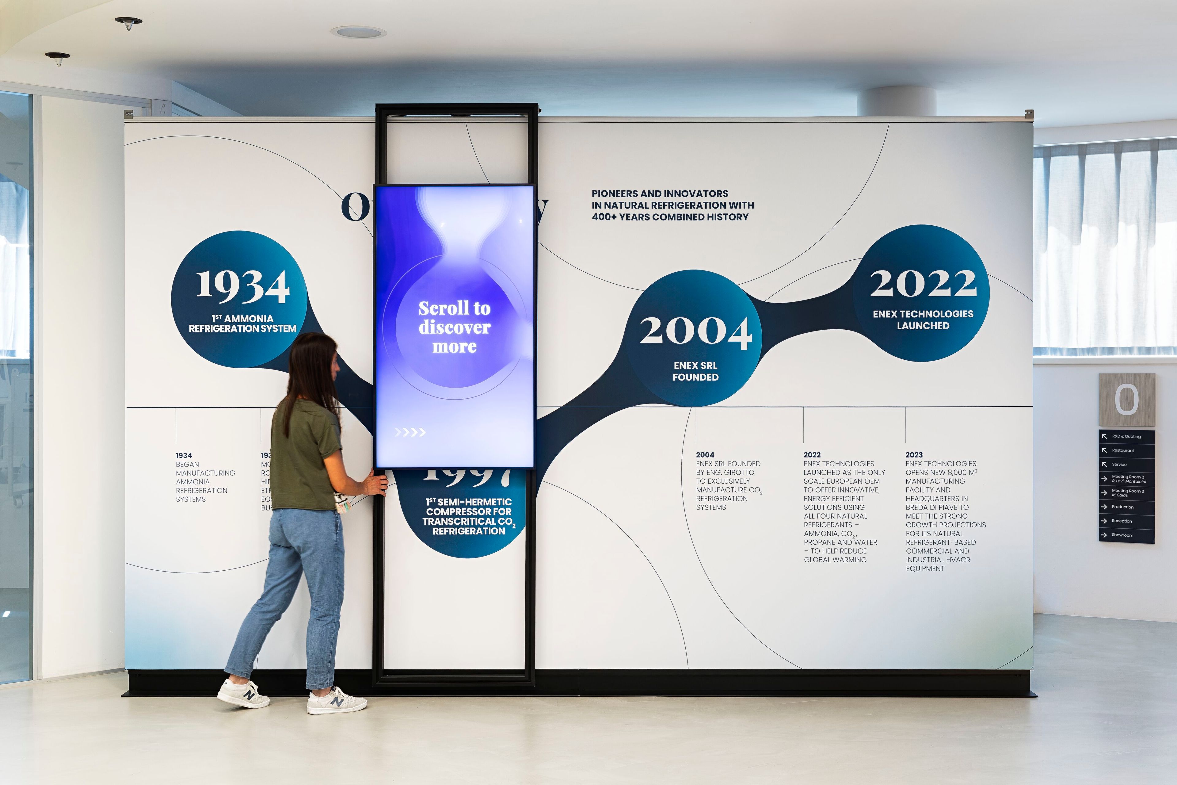 Алюминиевые и тканевые конструкции для выставочного зала ABS Group SHOWROOM ARCH-00043780 - Вид №2