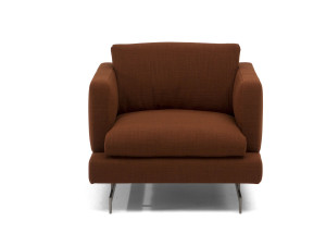 Тканевое кресло с подлокотниками