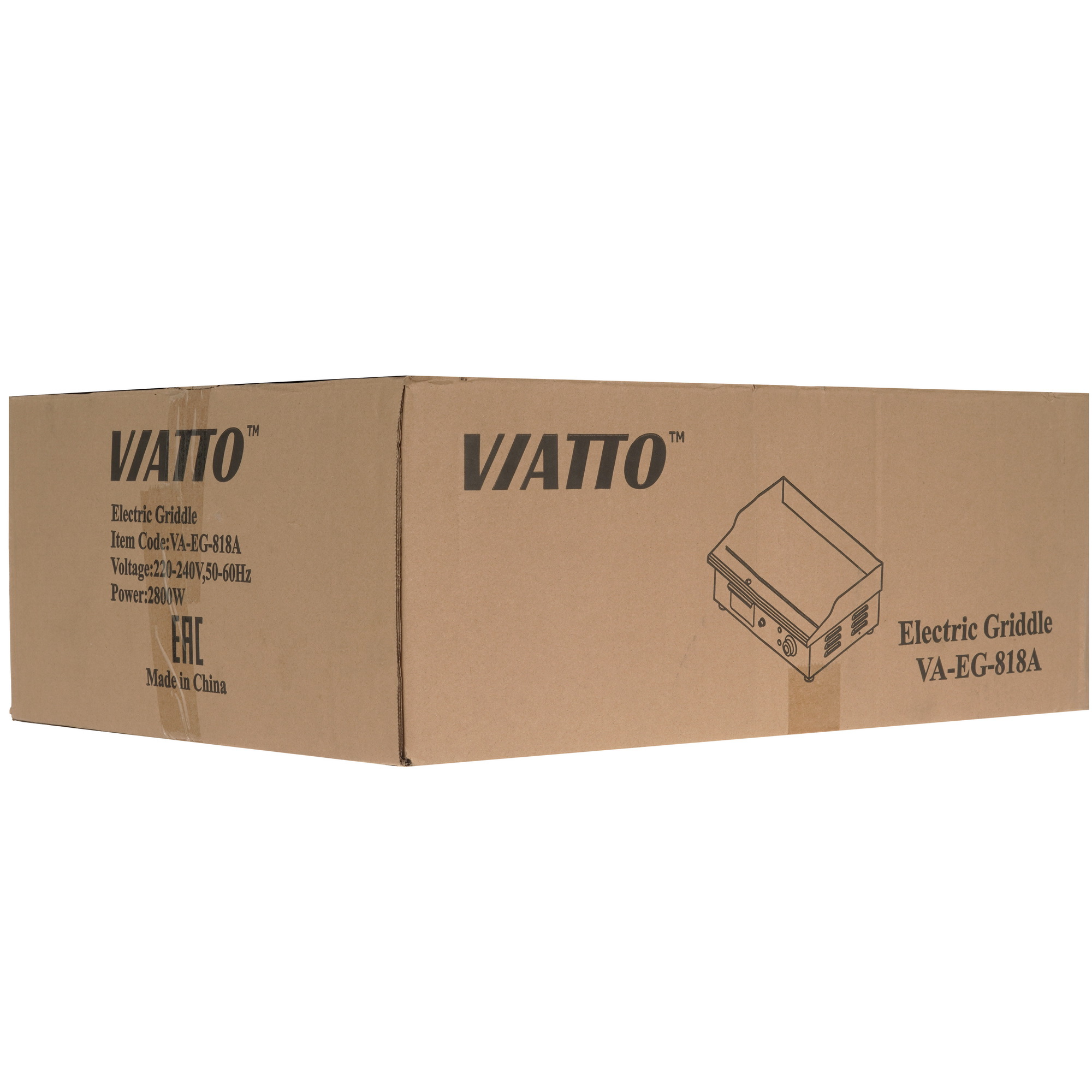 9126337 Жарочная поверхность Viatto VA-EG-818A серебристый STDN-0069901 - Вид №9