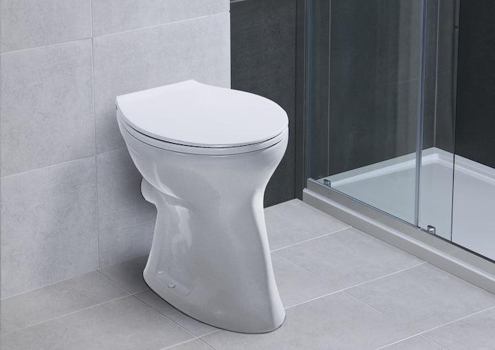 H822000 Приставной унитаз напольный Белый Jika  Чехия  - Вид №1