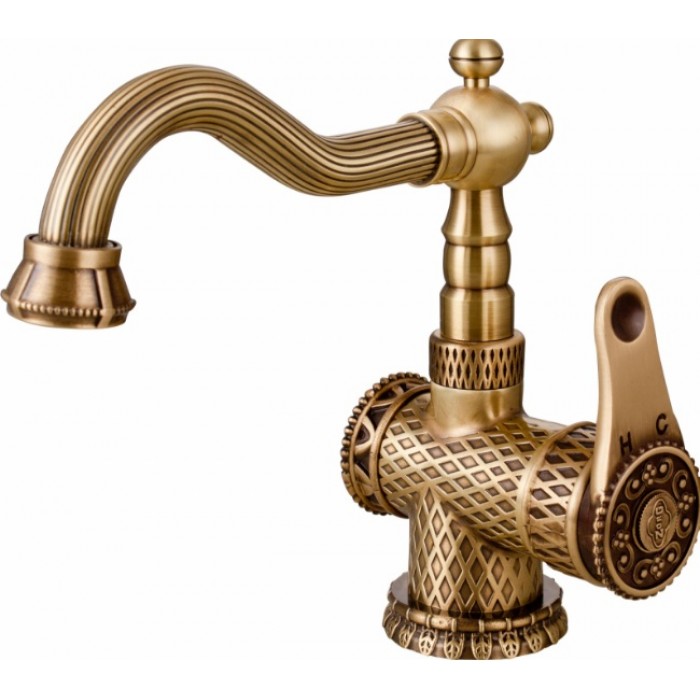 Zorg A 413U-BR смеситель для умывальника Смеситель для кухни Zorg 186 х 159 мм  - Вид №1