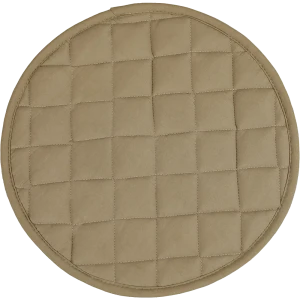 Подушка для стула Linen Way ø38 см цвет бежевый