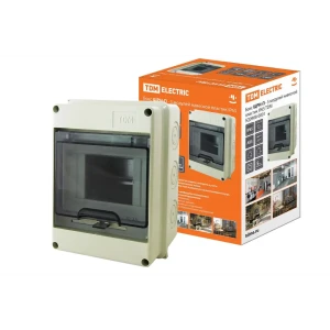 Щит распределительный навесной TDM Electric ЩРН-П-5 на 5 модулей IP65 89428266