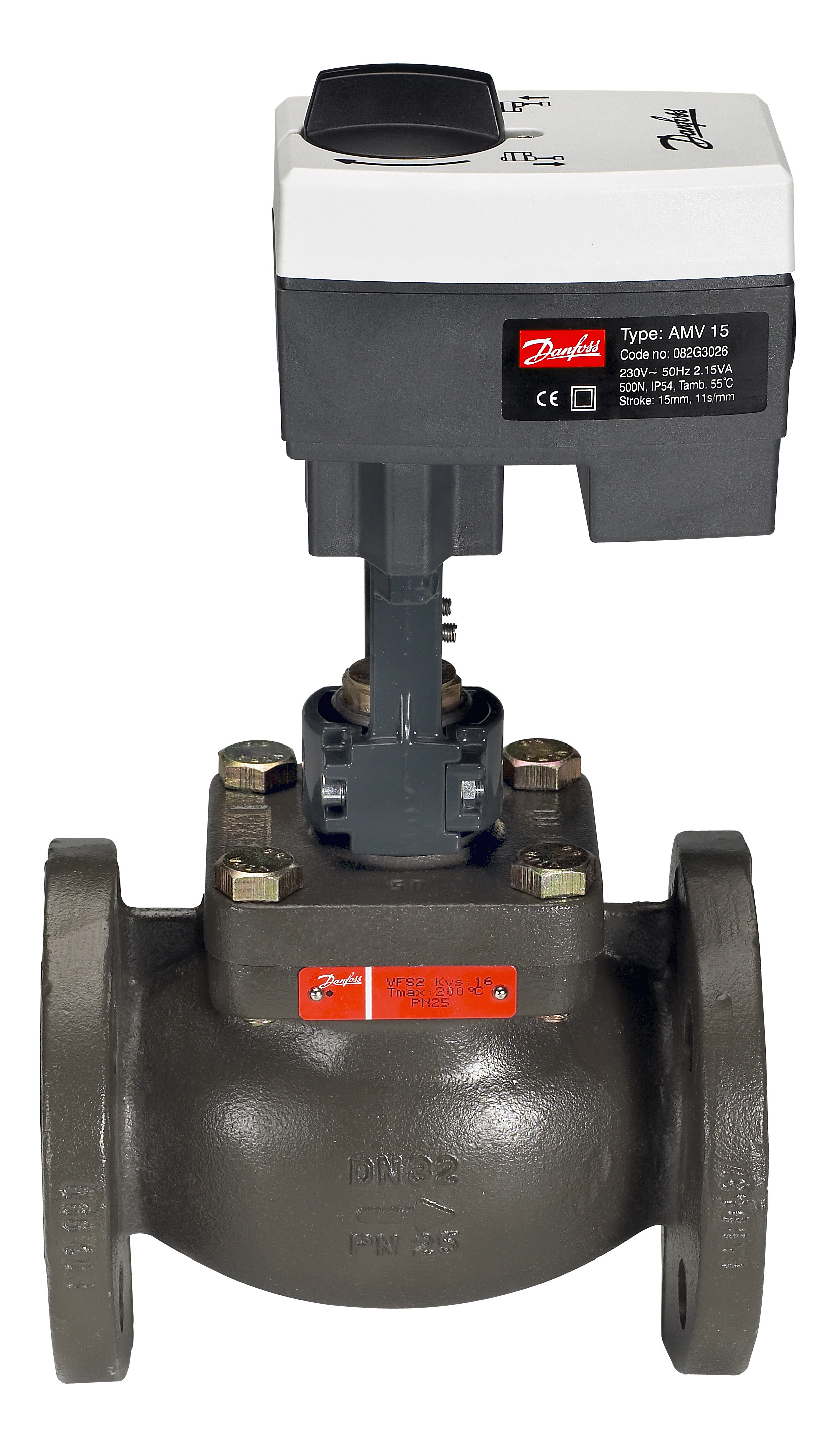 Danfoss Клапан регулирующий VFS 2 фланцевый Клапан регулирующий VFS 2 Ду 15/1,6 065B1513  - Вид №20