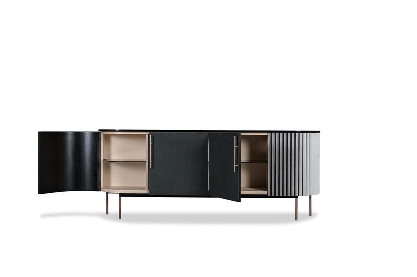 BAXTER Буфет лакированный с распашными дверцами Plissé sun-id-1474346 - Вид №3