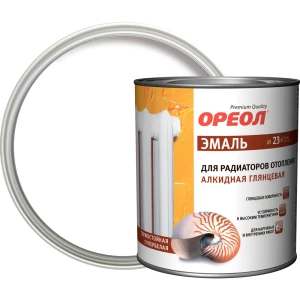Эмаль алкидная для радиаторов отопления Ореол глянцевая 3 кг 84439970 STLM-2064161