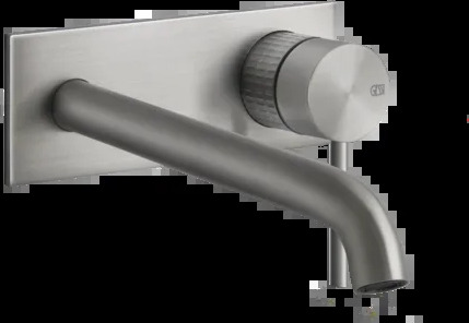 Смеситель для умывальника 54290 239 Gessi Gessi316 ПОЧИЩЕННАЯ ЩЕТКОЙ СТАЛЬ