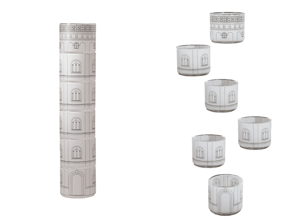 Набор из 6 стаканов Torre Scurra Seletti 10598 - Вид №4