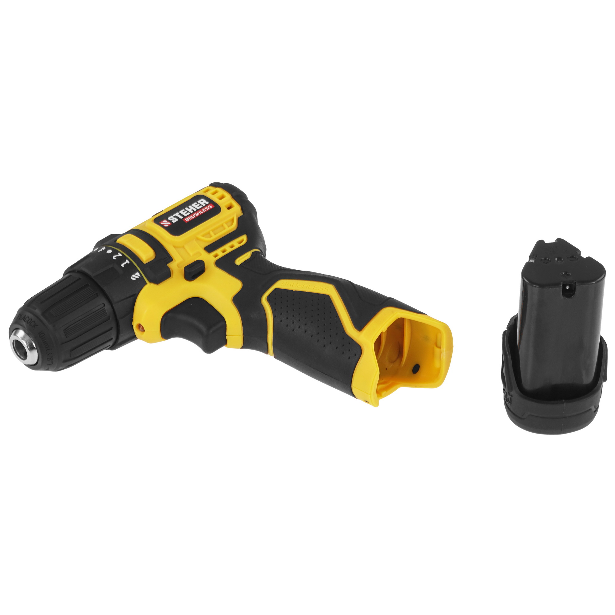 Дрель-шуруповерт STEHER CDB-120-2 5451685 STDN-0051901 - Вид №5