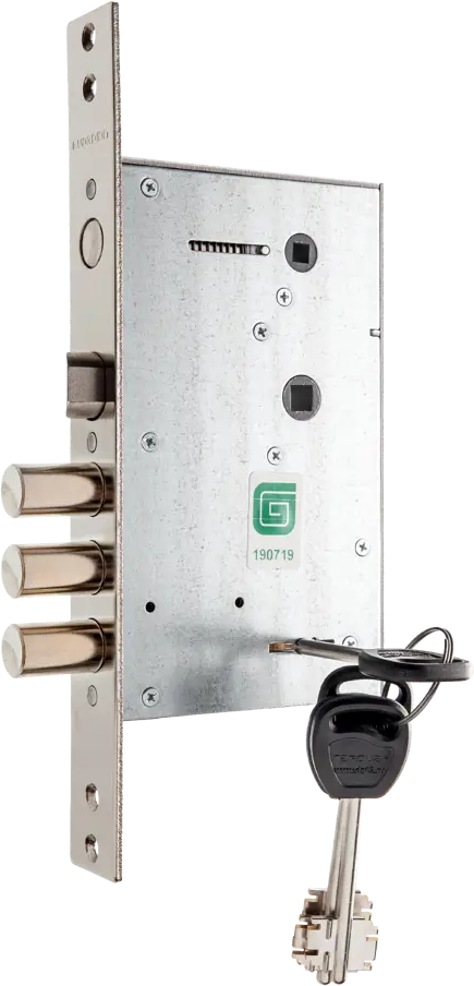 Врезной сувальдный замок ГАРДИАН-3012 с защитой от взлома 82391210