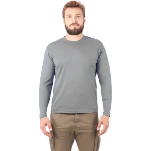 Футболка с длинными рукавами Бел 053.05 цвет серый размер М рост 170-176 см