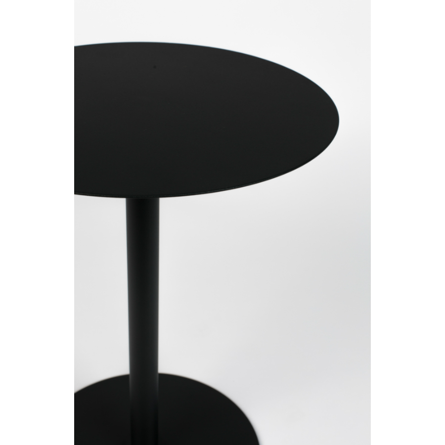 Столик круглый Snow, черный, маленький Zuiver 2300152 - Вид №5