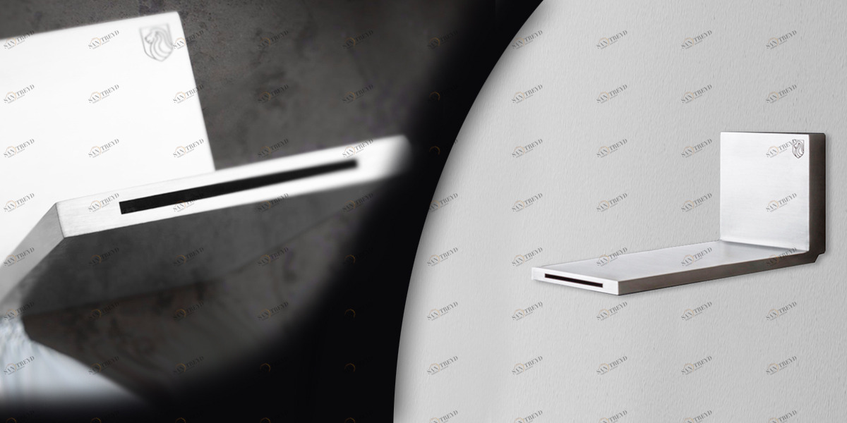 Излив настенный AICO CAS3L серебристый глянцевый Radomonte