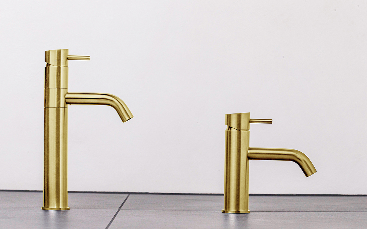 QT1200MP3 Высокий смеситель на одно отверстиеd line Qtoo  - Вид №1