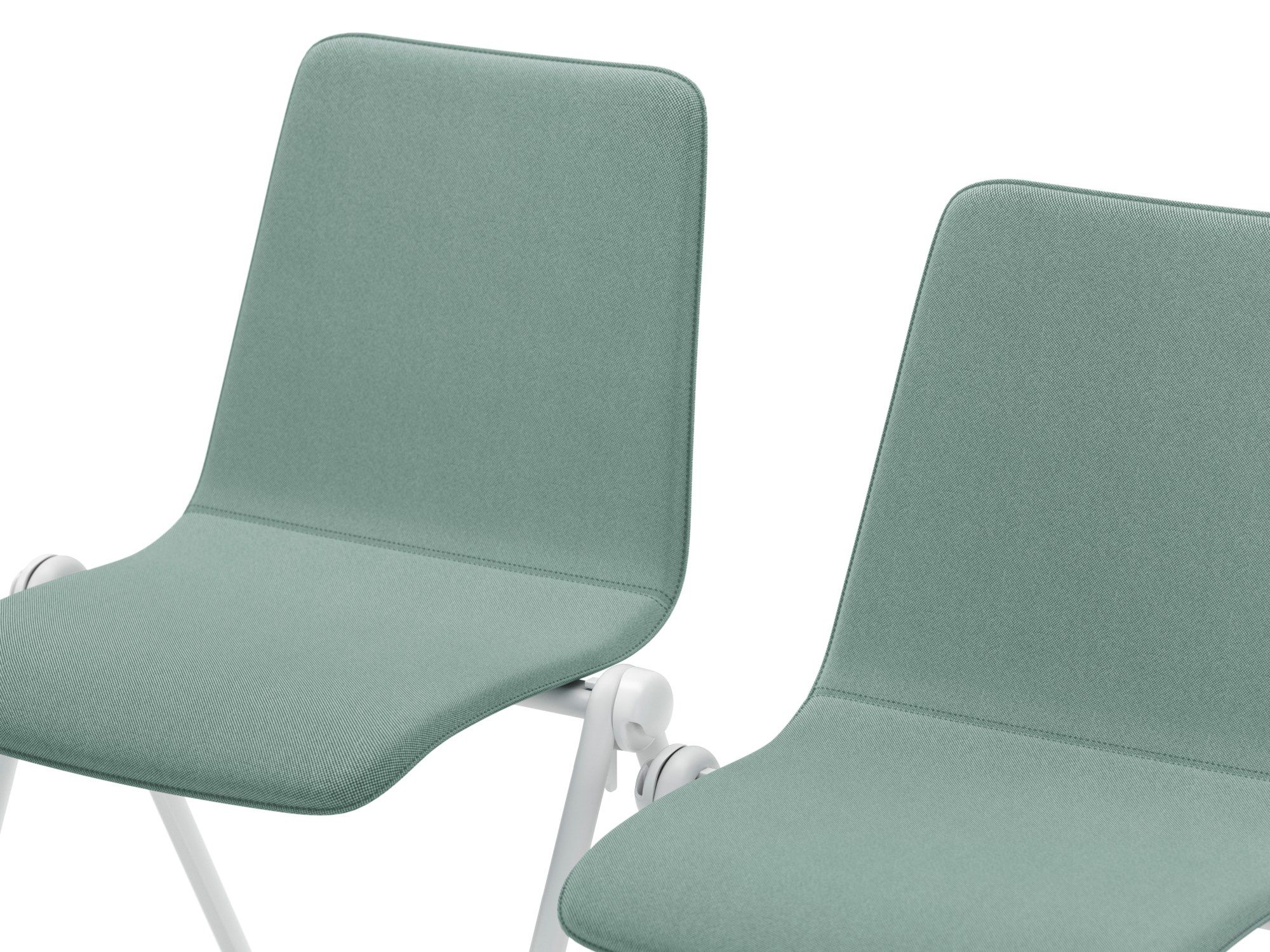 Штабелируемый тканевый мягкий стул для конференций SITLOSOPHY® Lagom ARCH-00152087 - Вид №3
