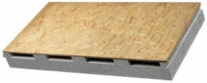 Isolconfort Изоляционная панель EPS neopor для вентилируемой кровли с osb