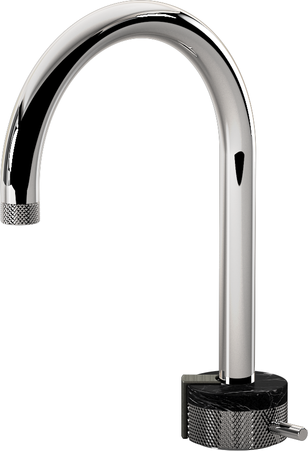 E-11502-R2MB-L2BOX-PC Однорычажный прогрессивный смеситель для раковины - излив 16см GRAFF MOD+