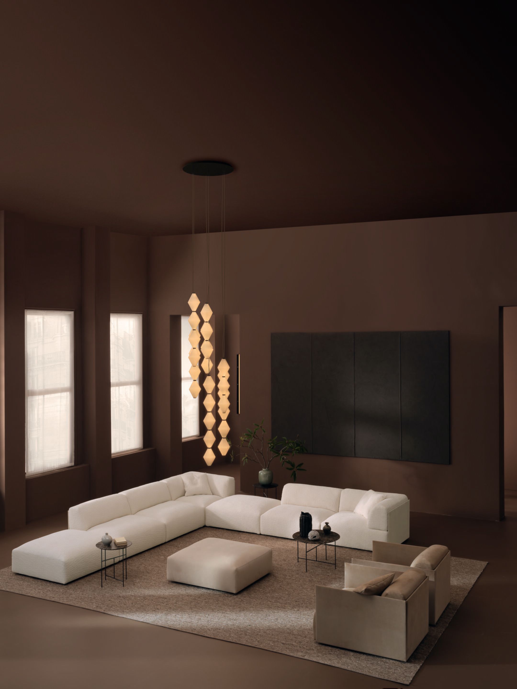 Кожаный модульный диван DE PADOVA HYBLA ARCH-00040942 - Вид №3