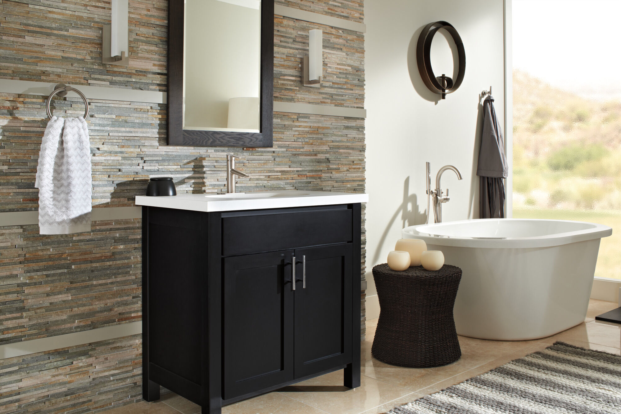 77146-SS Кольцо для полотенца Delta Faucet Compel Нержавеющая сталь  - Вид №1