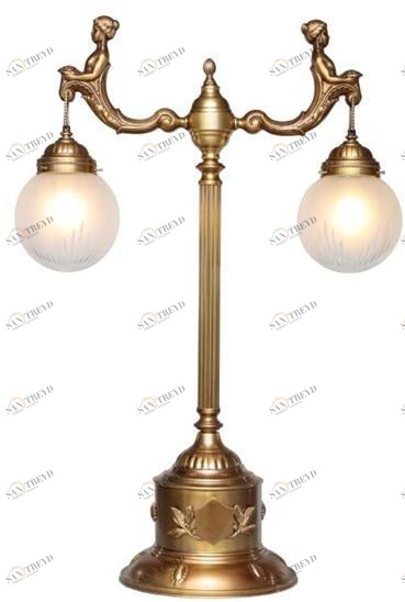 Patinas Lighting Настольная лампа из латуни ручной работы Fortuna sun-id-1459213