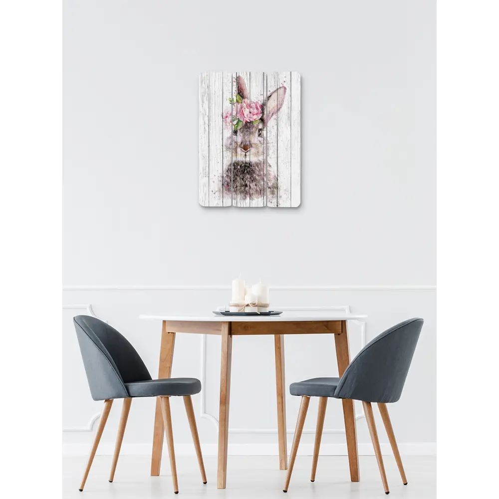 Картина на МДФ Кролик 30x40 см POSTERMARKET STLM-2188830 - Вид №5