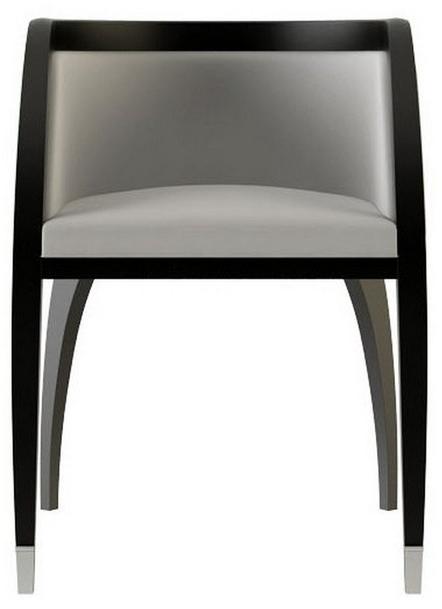 ASTELLO Мягкое деревянное кресло с подлокотниками Coquelicot indoor Int.cl.sf1.g1 - Вид №1