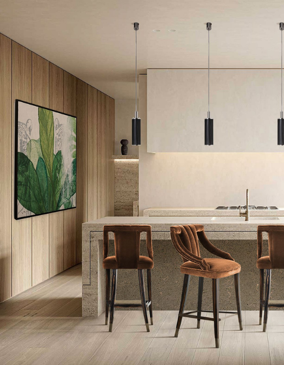 Барные стулья и табуреты Cayo Bar Chair Covethouse BRABBU  - Вид №5