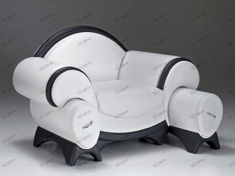 Mirabili Мягкое кресло с подлокотниками с подставкой для ног Miami swing sun-id-1381910