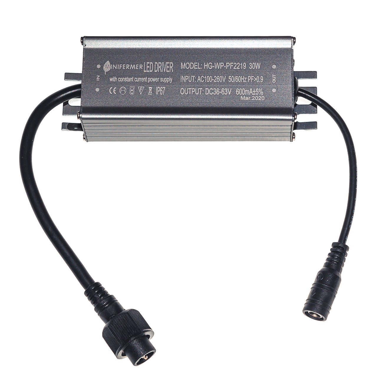 1821 Драйвер для светодиодов 30W 600mA LAB.Space 