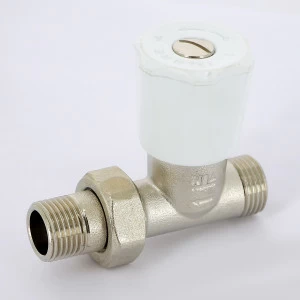 Вентиль НН для радиаторов с разъемным соединением TIEMME 1/2" x 3/4"EK